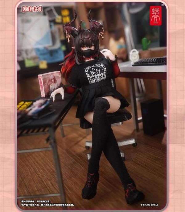 予約 送料無料 1/12 SNAIL SHELL 女子高生アルバイト店制服と靴セットB