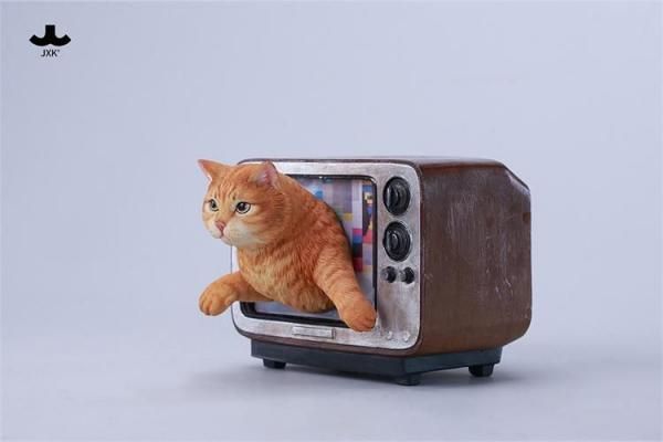 TTD 653 【⭐︎ネコさま⭐︎】【美品・数量限定】 予約 送料無料 1/6 JXK JXK311 テレビと猫前半ボディと猫後半ボディ