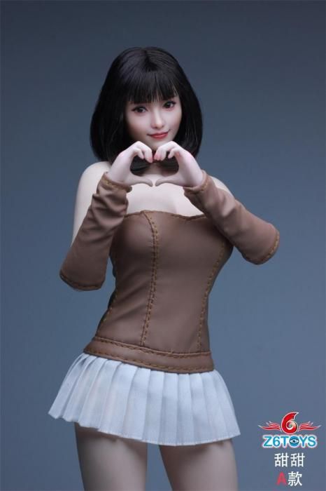 予約 送料無料 1/6 Z6TOYS ZC021A 甘い笑顔 可動目アクションアイ