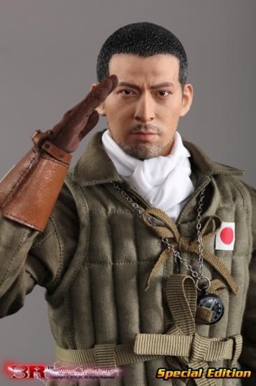 岡田准一 似」 3R 大日本帝国海軍ゼロ戦パイロット 宮澤和夫 １/6 