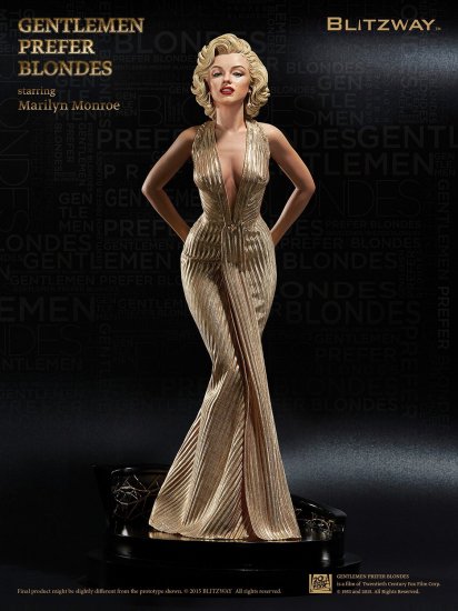 発売済み 1/4 スケール Blitzway Gentlemen Prefer Blondes1953 スタチュー  ハイブリッドタイプ：ローレライ・リー（マリリン・モンロー） 紳士は金髪がお好き - 1/6フィギュアの通販、予約なら トイザキュート Since  2008