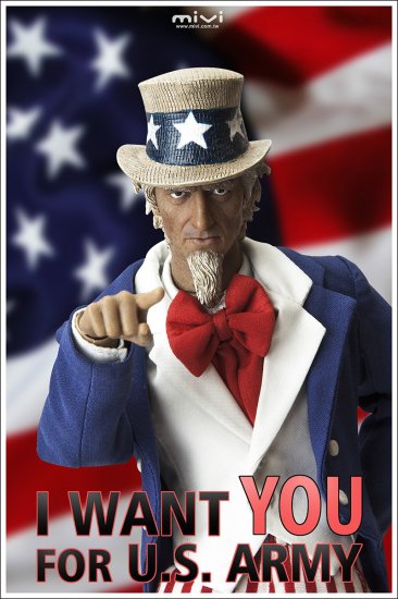 1/6 MiVi I WANT YOU アンクル・サム Uncle Sam - 1/6フィギュアの通販