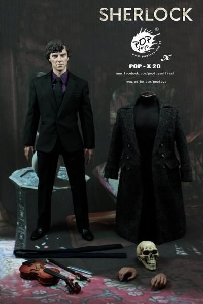 発売済み1/6 POPTOYS X20 SHERLOCK シャーロック・ホームズ フルセット