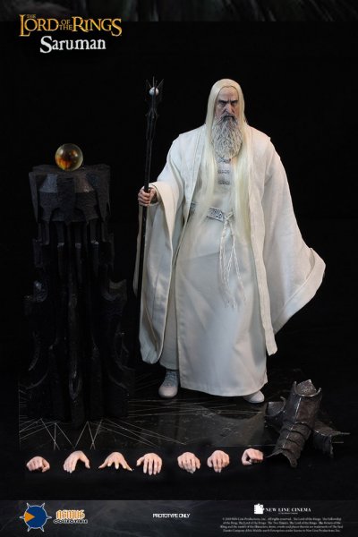 予約1/6 Asmus Toys Saruman ロード・オブ・ザ・リング ホビット 白の 