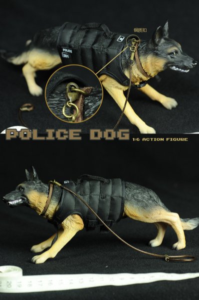 1/6 PATTIZ TOYS 2015 SWAT TEAM アメリカ K9警察犬 ジャーマン