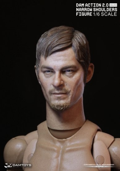 1/6 DAMTOYS NARROW SHOULDERS アクション2.0 ナローショルダー ウォーキング・デッド MALE02ノーマン・リーダス -  1/6フィギュアの通販、予約なら トイザキュート Since 2008