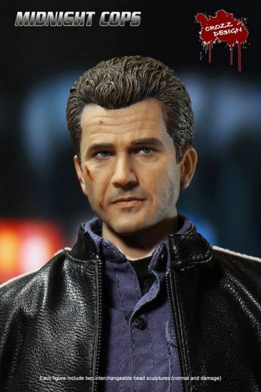 1/6 CROZZ DESIGN 001A MIDNIGHT COPS MARTIN ミッドナイトコップ Lethal Weapon リーサル・ウェポン  Mel Gibson メル・ギブソン - 1/6フィギュアの通販、予約なら トイザキュート Since 2008