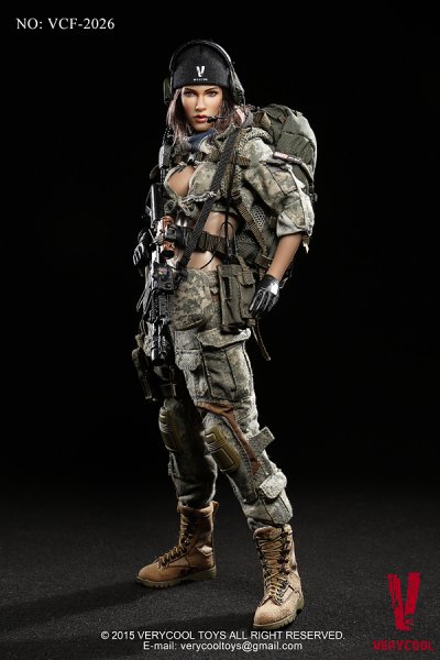 1/6 VERYCOOL VCF-2026 ACU Camo Female Shooter ミーガン・フォックス 