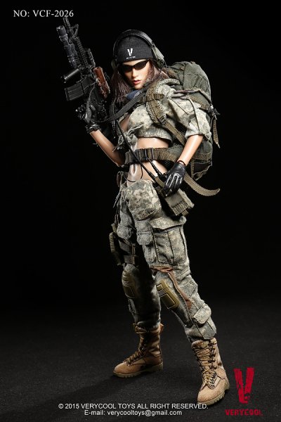 1/6 VERYCOOL VCF-2026 ACU Camo Female Shooter ミーガン・フォックス 