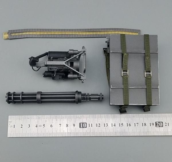 送料無料 1/6 ZYTOYS ZY8019 M134 Gatling MINIGun IRON 金属
