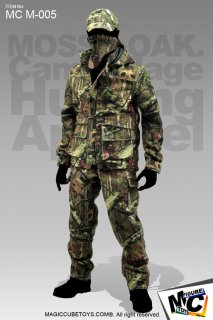 1/6 MC TOYS  MCM-005  MOSSY OAK. Camouflage Hunting Apparel Suit  1/6スケール 男性コスチューム