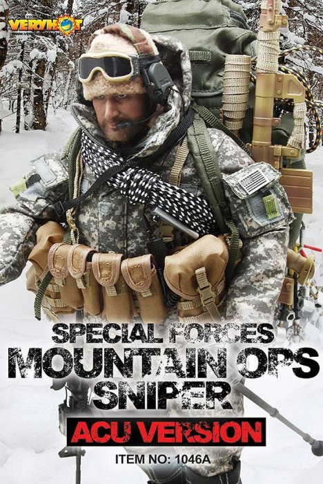 1/6 VERYHOT VH 1046A SPECIAL FORCES MOUNTAIN OPS 