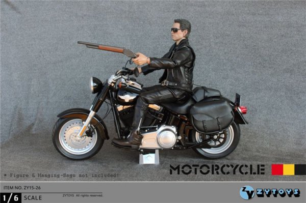 1 6 Zytoys Zy15 26a Fatboy Harley Davidson ターミネーター用 合金製アメリカン ハーレーダビッドソン バイク 1 6フィギュアの通販 予約なら トイザキュート