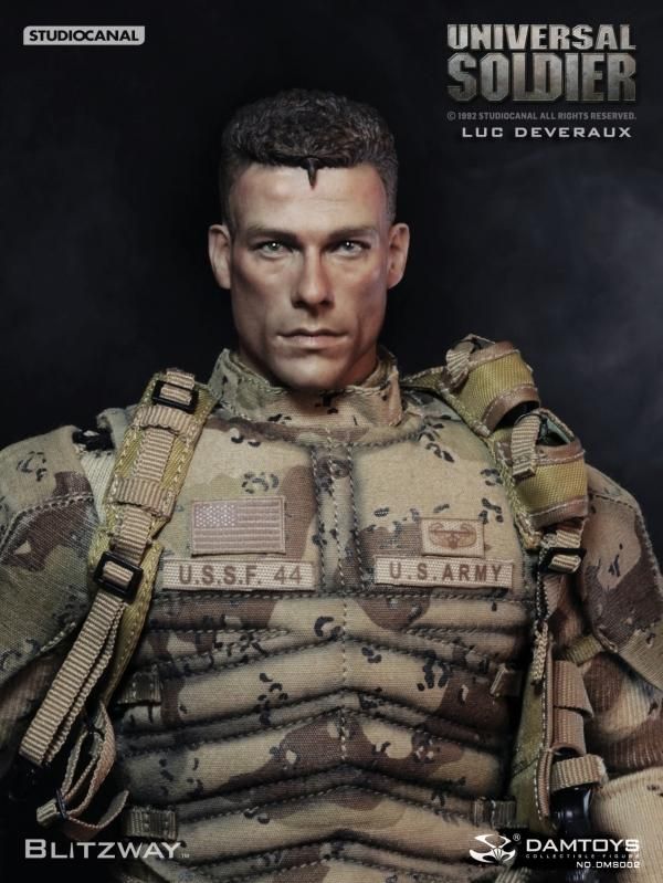 1/6 Damtoys x Blitzway DMS002 Universal Soldier Luc Deveraux