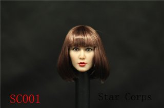 発売済み 1/6 Star Corps SC001  アジアン美人 ヘッド 