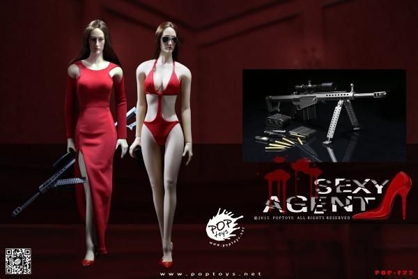 予約1/6 POPTOYS F22 Sexy Female Killer セクシー美人キラー