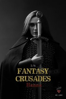 <img class='new_mark_img1' src='https://img.shop-pro.jp/img/new/icons34.gif' style='border:none;display:inline;margin:0px;padding:0px;width:auto;' />1/6 L&D Fantasy Crusades 十字軍 美人女性 Hanna