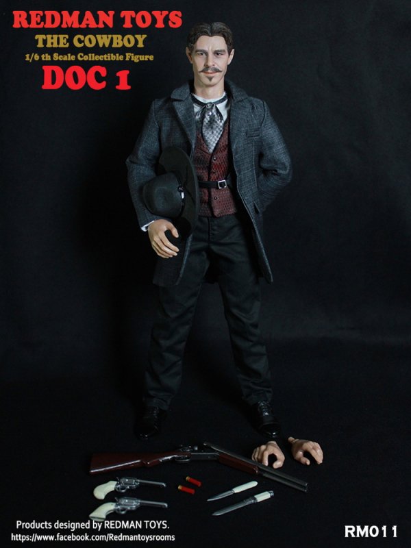 1/6 REDMAN TOYS RM011 The COWBOY DOC 1 カウボーイ トゥームストーン Doc Holliday ドク・ホリデイ  - 1/6フィギュアの通販、予約なら トイザキュート Since 2008