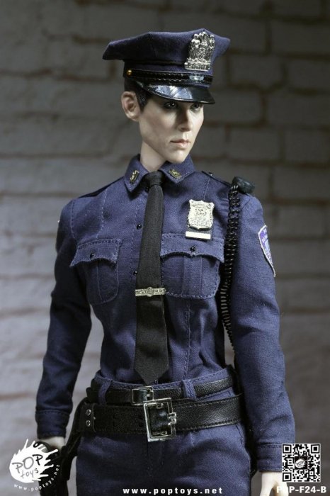 1/6 POPTOYS F24-B New York Police - Policewoman 美人 ニューヨーク