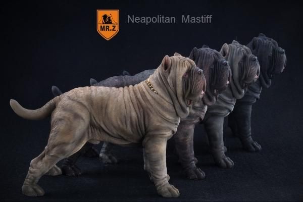 Amazon | Mr.Z 1/6 サイズ ナポリタン・マスティフ イギリス 犬