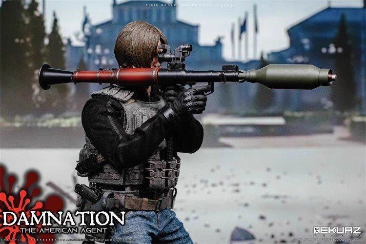 予約 送料無料 1/6 EKUAZ STUDIO EKS09 DAMNATION THE AMERICAN AGENT 欧米男性フルセット