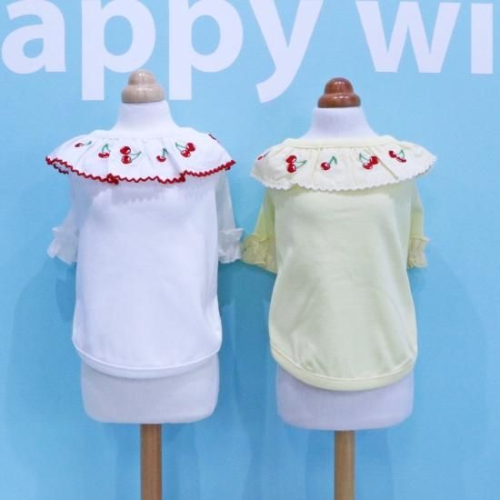 チェリーカラーTEE - ドッグウェア・犬服の通販のene☆