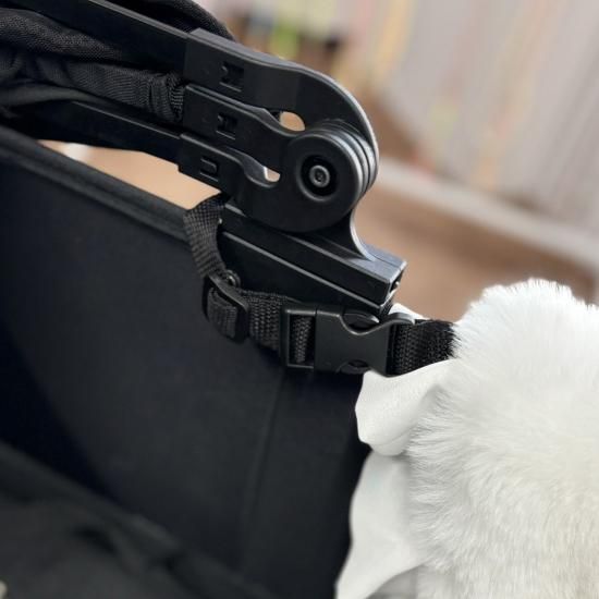 ラグジュアリーFURカートカバーGRAY ene ラグジュアリーFURカートカバー - ドッグウェア・犬服の通販のene☆