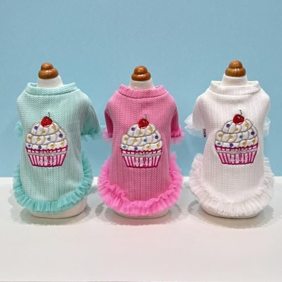 カップケーキニット - ドッグウェア・犬服の通販のene☆