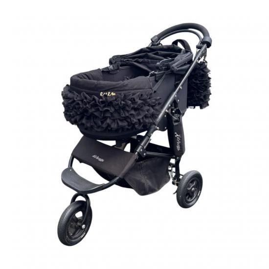 カート用ティアードフリルクッション ene カート用ティアードフリルクッション - ドッグウェア・犬服の