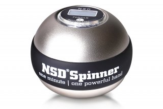 NSD Spinner(NSDスピナー) PB-888AC-METAL SV シルバー TITAN デジタルカウンター搭載 オートスタート機能搭載 502g アスリート向け