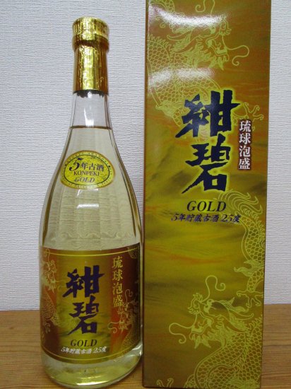 紺碧ゴールド 5年古酒 25度 720ml