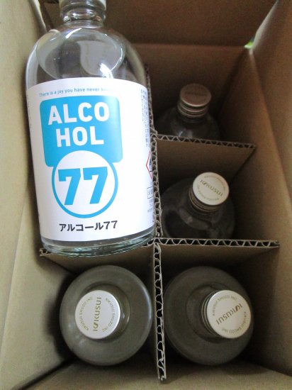 高知・菊水酒造 「アルコール77」500ＭＬ6本1ケース