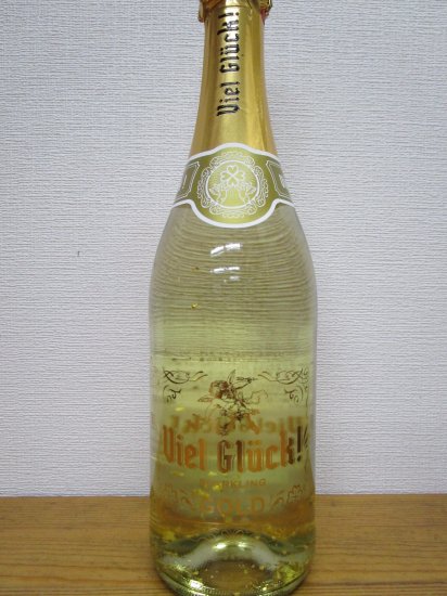 フィール・グリュック 金箔スパークリングワイン750ML