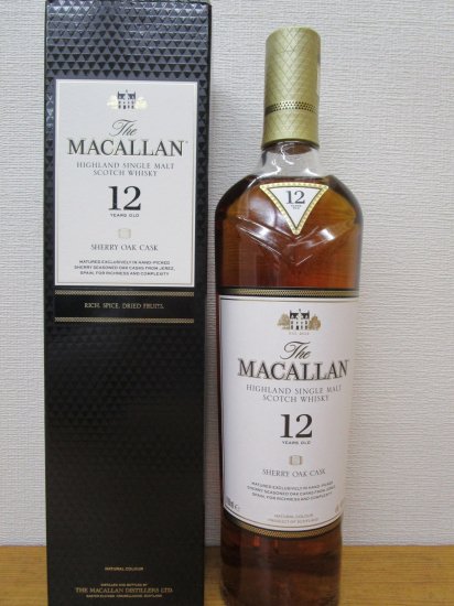 ウイスキー【新品未開封】マッカラン 12年 700ml 1本 - ウイスキー