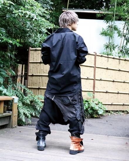 6/14 22:00～販売開始】 TT×KinCrossWorld Leather Custom Wide Pants