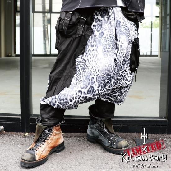 5/5 22:00～販売開始】 TT×KinCrossWorld Leather Custom Wide Pants