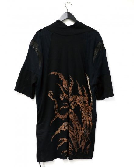 【8/4 22:00～販売開始】 TT×KinCrossWorld Leather Custom Big T-Shirt【LIMITED】 -  KinCrossWorld