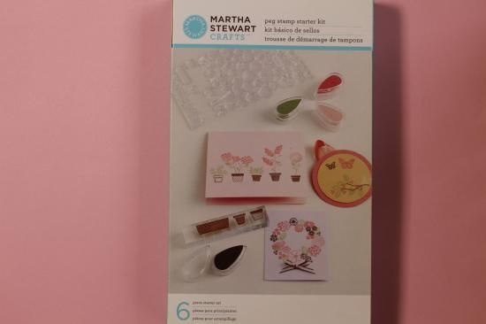 【Martha Stewart】マーサ バレンタイン スタンプセット 未使用品 マーサの新作バレンタインスタンプとハートのアイレット（ハトメ