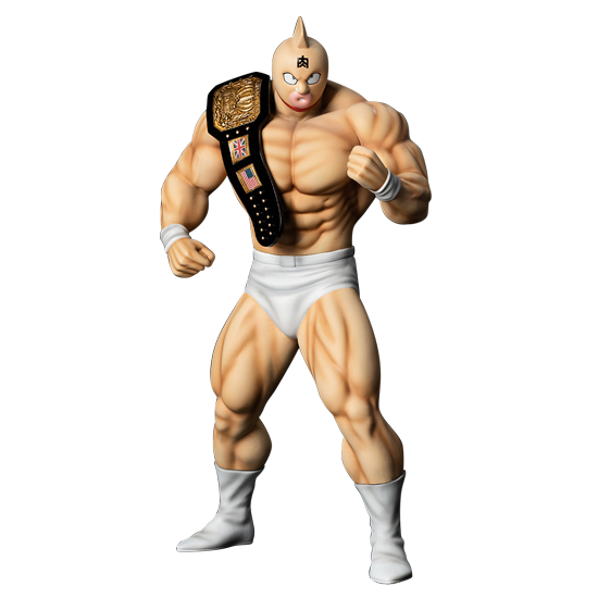 キン肉スグル 初期顔・新章顔ベルト付きver. - フィギュア キン肉スグル 初期顔・新章顔ベルト付きver. - フィギュア