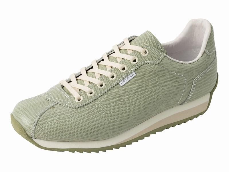 パトリック パトリック パンチ・リザードエンボス ホワイト PATRICK PUNCH