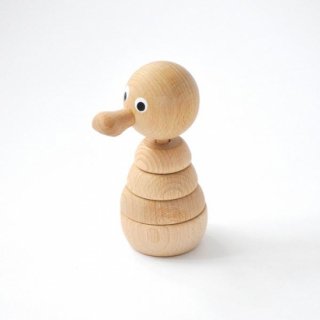 <img class='new_mark_img1' src='https://img.shop-pro.jp/img/new/icons14.gif' style='border:none;display:inline;margin:0px;padding:0px;width:auto;' />Sarah and Bendrix - Wooden Stacking duck(natutral)