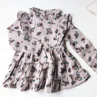<img class='new_mark_img1' src='https://img.shop-pro.jp/img/new/icons14.gif' style='border:none;display:inline;margin:0px;padding:0px;width:auto;' />tocotovintage  KIDS Flower print  dress (2)