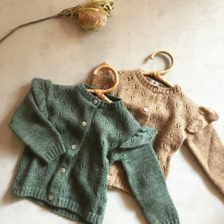 <img class='new_mark_img1' src='https://img.shop-pro.jp/img/new/icons20.gif' style='border:none;display:inline;margin:0px;padding:0px;width:auto;' />tocotovintage baby Ʃ cardigan (green)