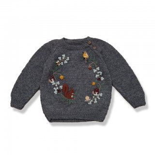 <img class='new_mark_img1' src='https://img.shop-pro.jp/img/new/icons14.gif' style='border:none;display:inline;margin:0px;padding:0px;width:auto;' /> Shirley Bredal woodland sweater  (gray)