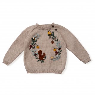 <img class='new_mark_img1' src='https://img.shop-pro.jp/img/new/icons14.gif' style='border:none;display:inline;margin:0px;padding:0px;width:auto;' /> Shirley Bredal woodland sweater  (nude)