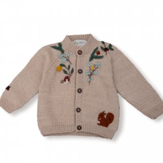 <img class='new_mark_img1' src='https://img.shop-pro.jp/img/new/icons14.gif' style='border:none;display:inline;margin:0px;padding:0px;width:auto;' />Shirley Bredal woodland cardigan  (nude)