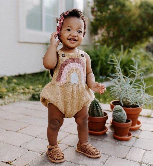 Shirley Bredal rainbow romper (masala) - SEN_TO_SENCE