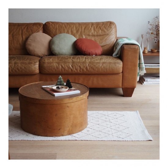 mikanu cotton medium rug (4 dot) Light moca sentosence限定color