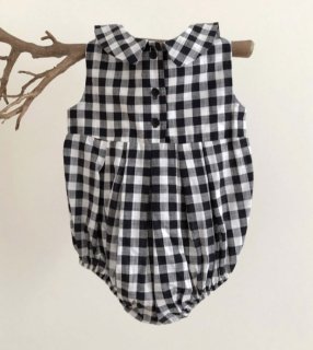 <img class='new_mark_img1' src='https://img.shop-pro.jp/img/new/icons14.gif' style='border:none;display:inline;margin:0px;padding:0px;width:auto;' />Minimom  LUPINE romper (check)