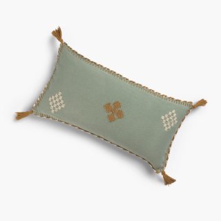 <img class='new_mark_img1' src='https://img.shop-pro.jp/img/new/icons14.gif' style='border:none;display:inline;margin:0px;padding:0px;width:auto;' />Cushion cover KELTI green From spain30x60cm